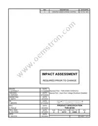 THR-30185 Datasheet Cover