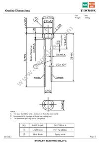 THW3809X Datasheet Page 2