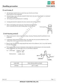 THW3809X Datasheet Page 11