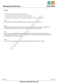 THW3809X Datasheet Page 14