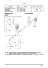 TIG052TS-TL-E Datasheet Page 2