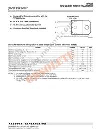 TIP3055-S Datasheet Cover