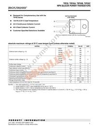 TIP35B-S Datasheet Cover