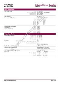 TIS 600-124 UDS Datasheet Page 2