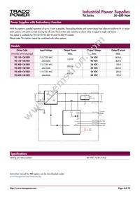 TIS 600-124 UDS Datasheet Page 4