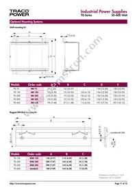 TIS 600-124 UDS Datasheet Page 11