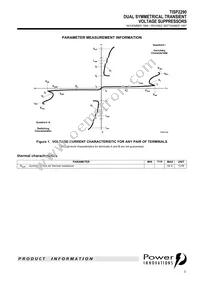 TISP2290-S Datasheet Page 3