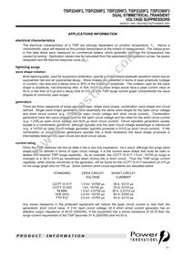 TISP2320F3DR-S Datasheet Page 11