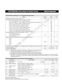 TISP4360H3BJR Datasheet Page 2