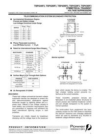 TISP4380F3DR-S Datasheet Cover