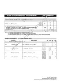 TISP4C035L1NR-S Datasheet Page 2