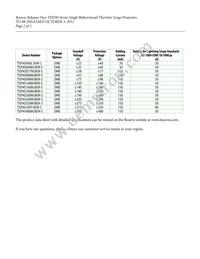 TISP4S400M3BJR-S Datasheet Page 2