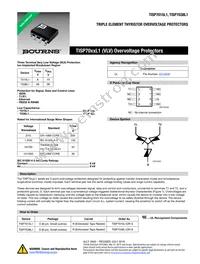 TISP7015L1DR-S Datasheet Cover