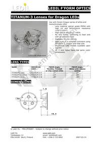 TITANUM-3-W Datasheet Cover