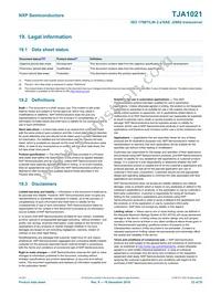 TJA1021T/10/C Datasheet Page 23