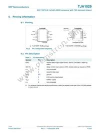 TJA1029T Datasheet Page 4