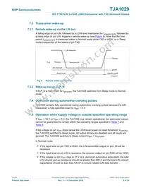 TJA1029T Datasheet Page 8