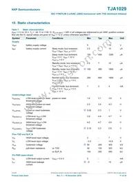 TJA1029T Datasheet Page 11