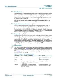 TJA1041T/VM Datasheet Page 7