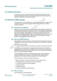 TJA1042T/CM Datasheet Page 18