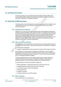 TJA1046TKZ Datasheet Page 17