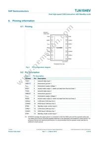 TJA1046VTKZ Datasheet Page 4