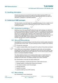 TJA1046VTKZ Datasheet Page 17