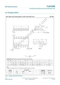 TJA1048T Datasheet Page 17