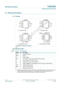TJA1051T/3 Datasheet Page 4