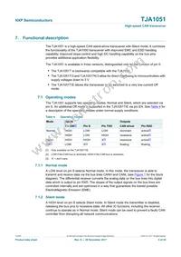 TJA1051T/E/1J Datasheet Page 5