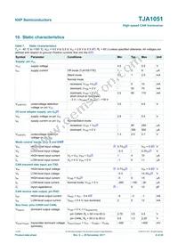 TJA1051T/E/1J Datasheet Page 8