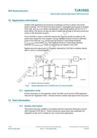 TJA1052IT/1Y Datasheet Page 15