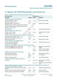 TJA1052IT/1Y Datasheet Page 22