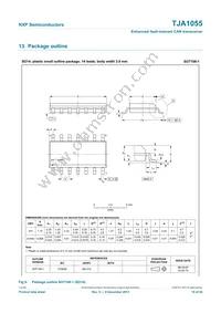 TJA1055T Datasheet Page 19