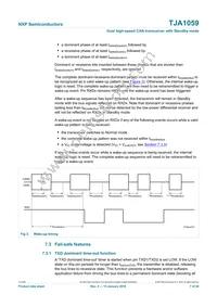 TJA1059TKJ Datasheet Page 7