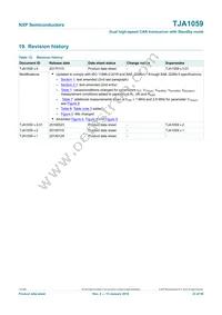 TJA1059TKJ Datasheet Page 23