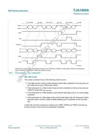 TJA1080ATS/2/T Datasheet Page 17