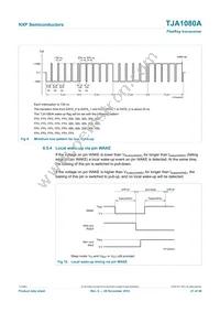 TJA1080ATS/2/T Datasheet Page 21