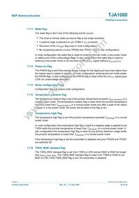 TJA1080TS Datasheet Page 23