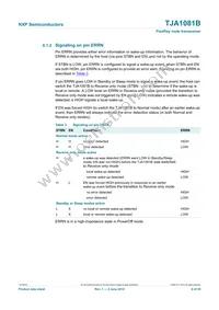 TJA1081BTS Datasheet Page 6