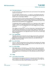 TJA1081TS Datasheet Page 15