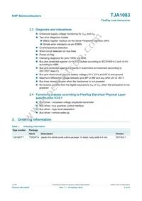 TJA1083TTJ Datasheet Page 2