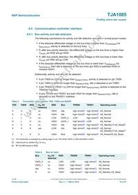 TJA1085HN Datasheet Page 10