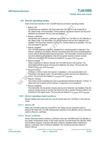 TJA1085HN Datasheet Page 16