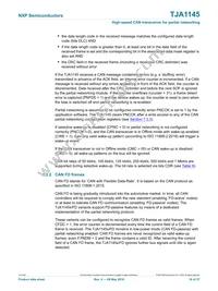 TJA1145TK/FDJ Datasheet Page 18