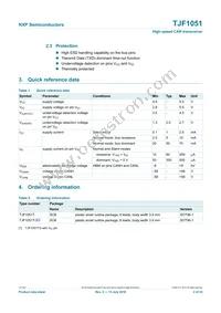 TJF1051T/3 Datasheet Page 2