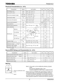 TK55D10J1(Q) Datasheet Page 2