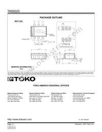 TK65025MTL Datasheet Page 12