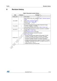 TL074ID Datasheet Page 17