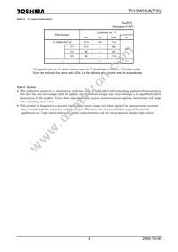 TL12W03-N(T30) Datasheet Page 3